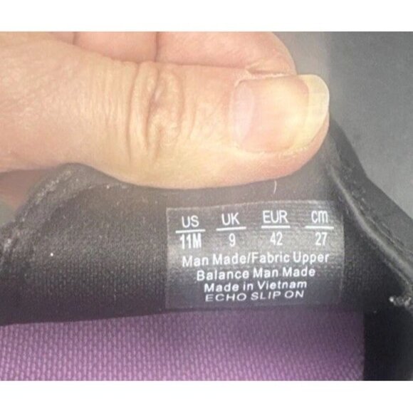 Women’s Ryka Echo Slip On Black Fabric Rubber Casual Comfort Shoe Sz 11 - Picture 13 of 13